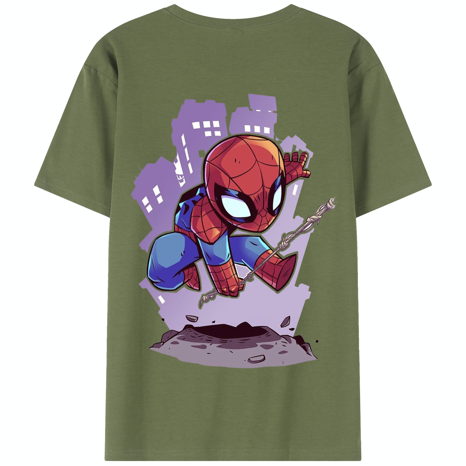 （画像用） アベンジャーズ The Avengers 綿100％半袖Tシャツ（背面プリント）